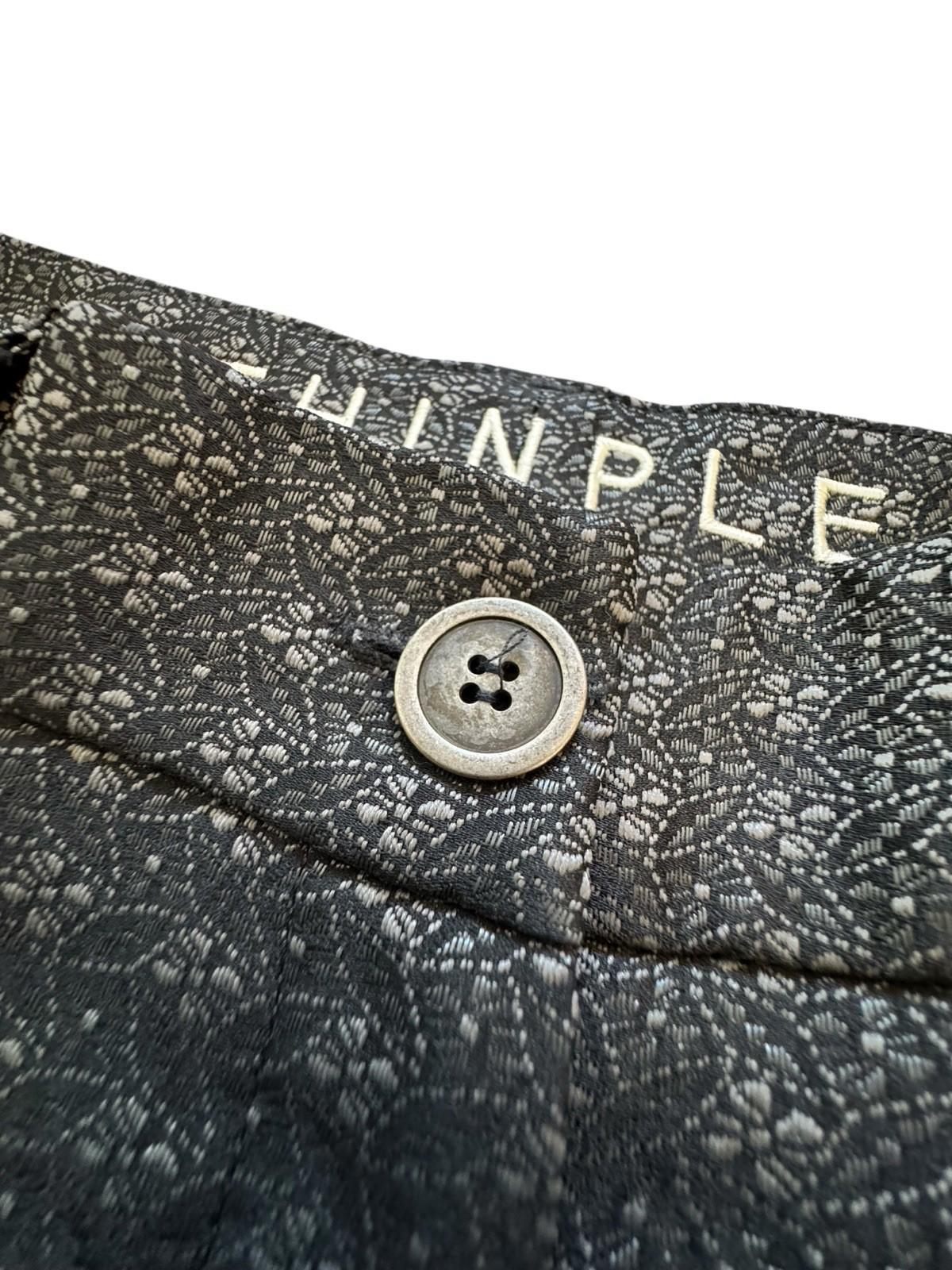 Thinple Italian True Designer Pleated Pants Italy Anna Womens Slacks Size 27