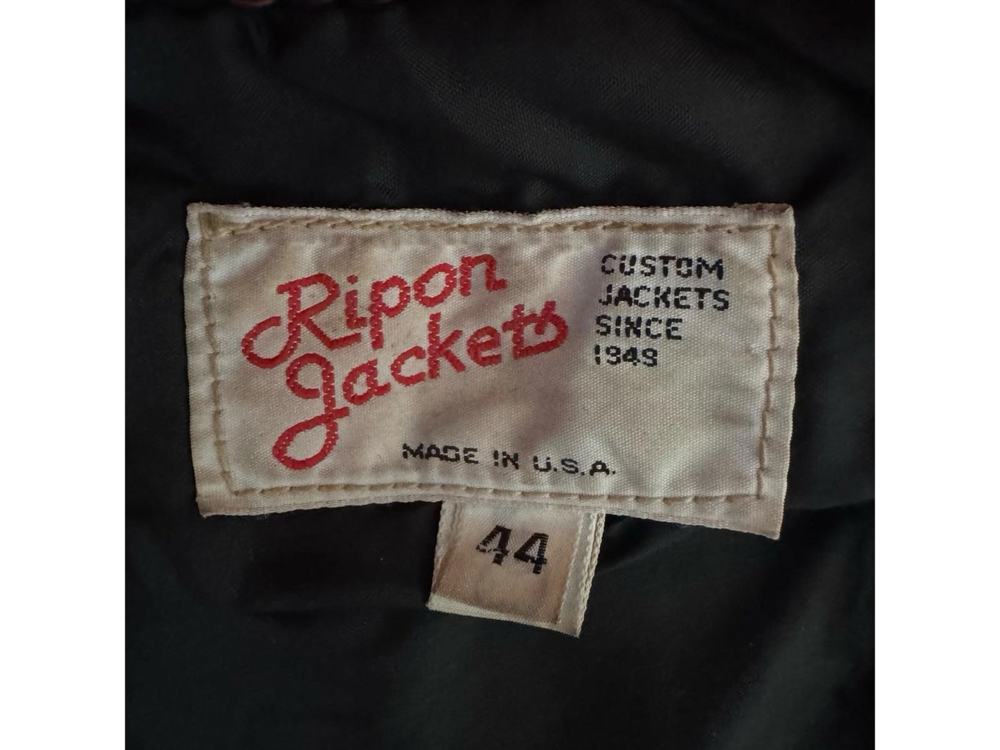 Vintage 1989 Cal Poly Wrestling Football Varsity Jacket Victor Delgadillo 44