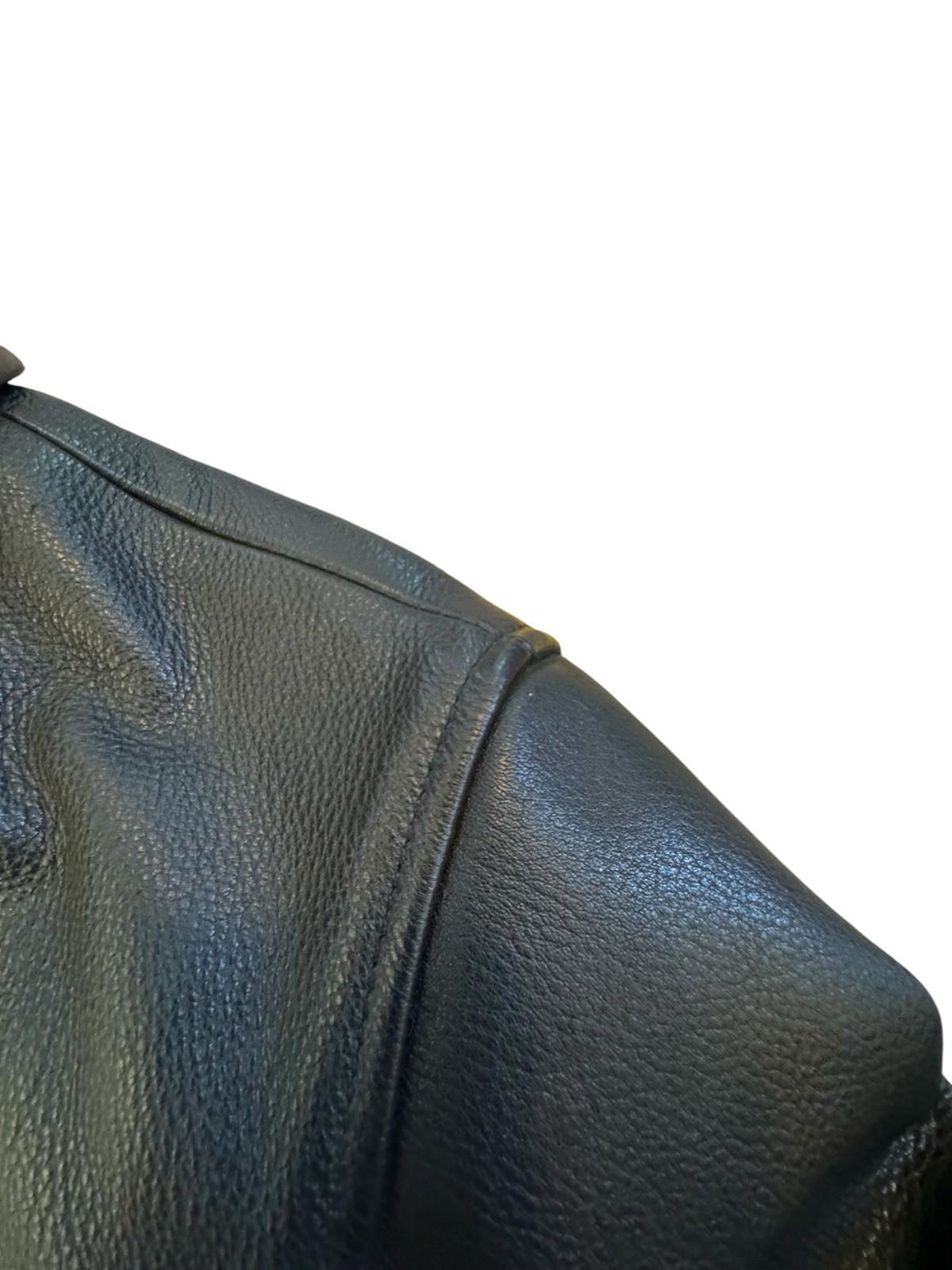 First Classics Black Leather Jacket Womens Motorcycle Biker Lined Thinsulate M