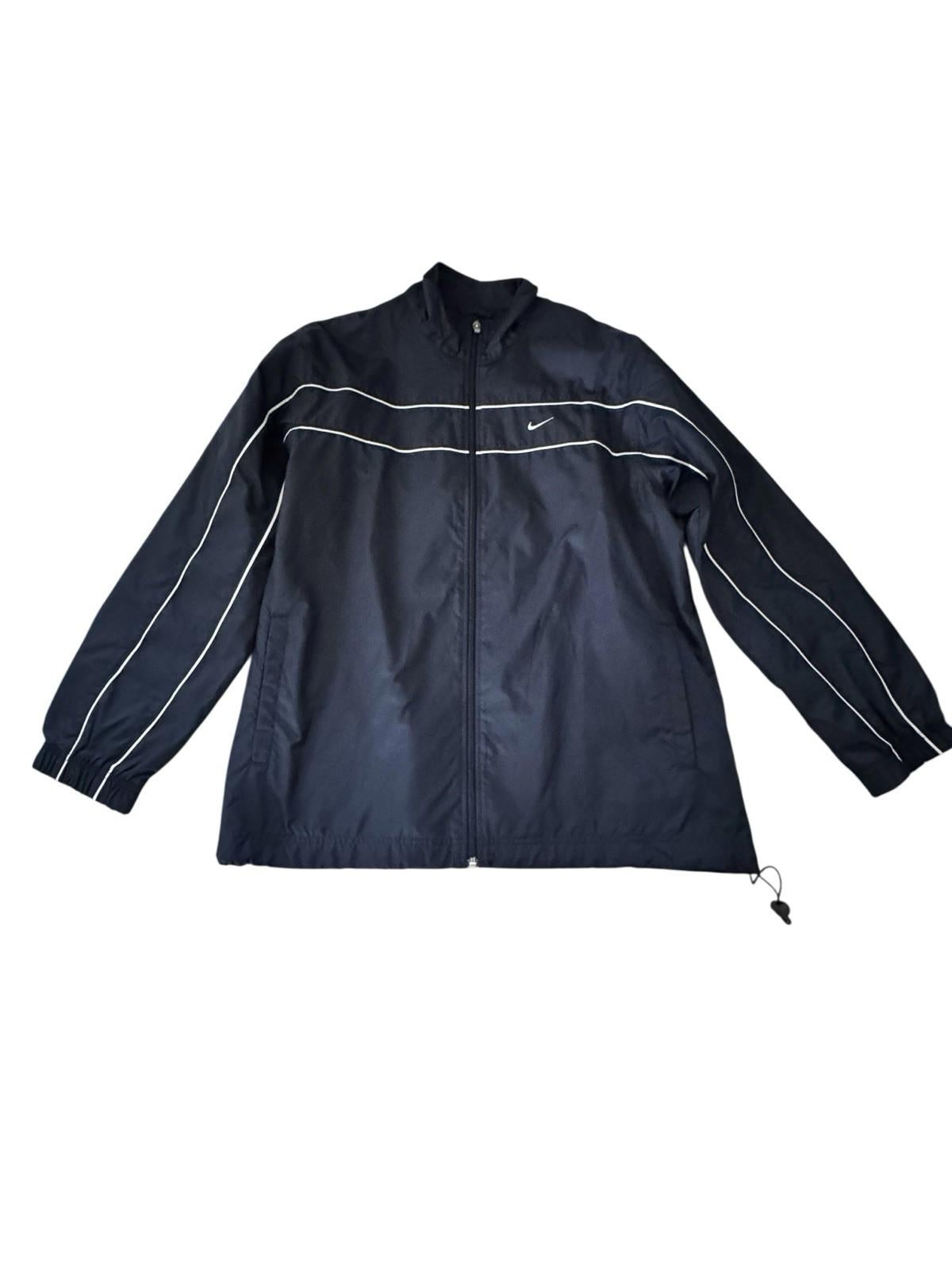 Nike Blue Performance Windbreaker Jacket Men's Size Large