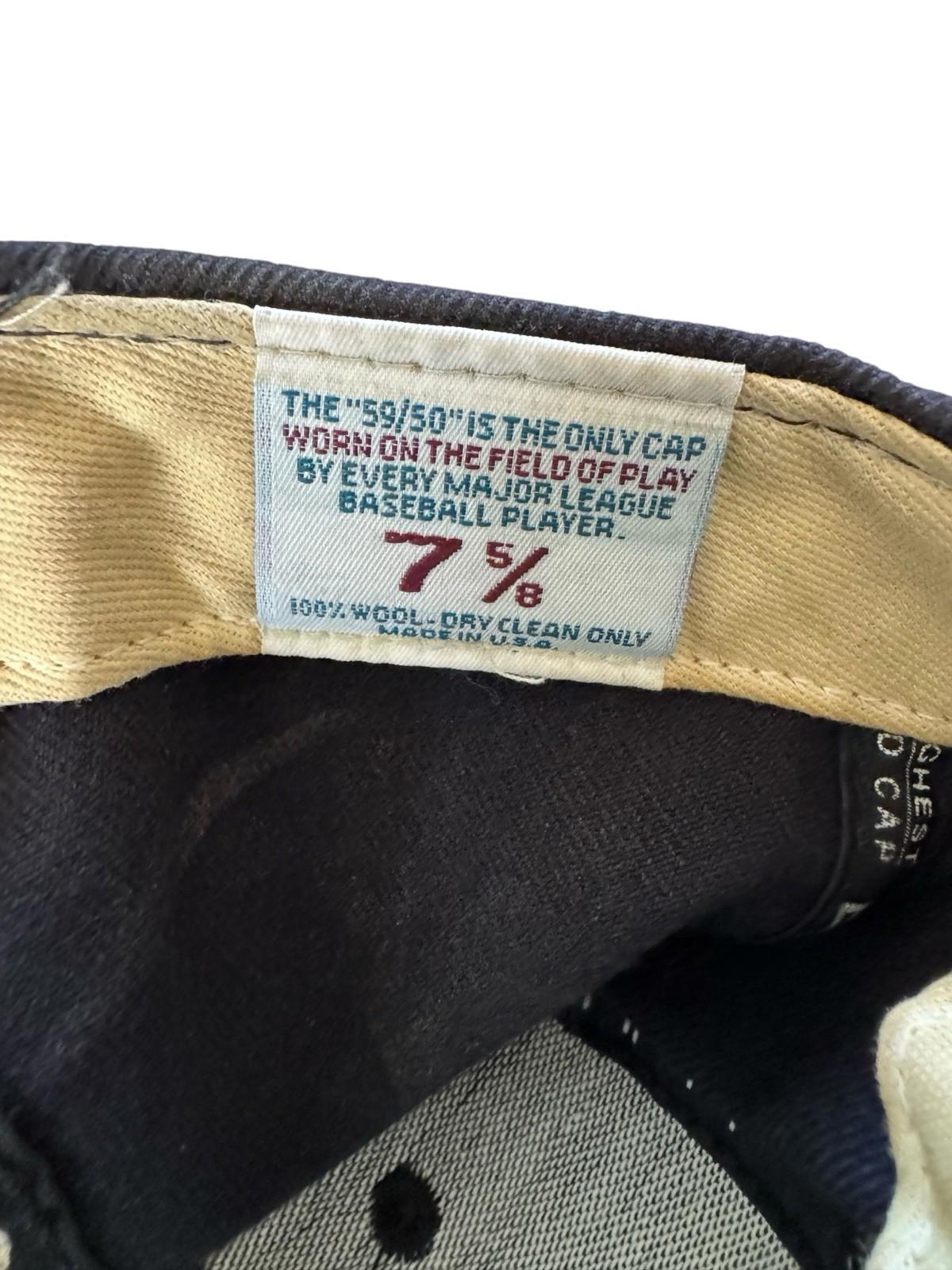 Vintage 1997 Minnesota Twins New Era 59 Fifty On Field Ball Cap Hat 7 5/8 USA