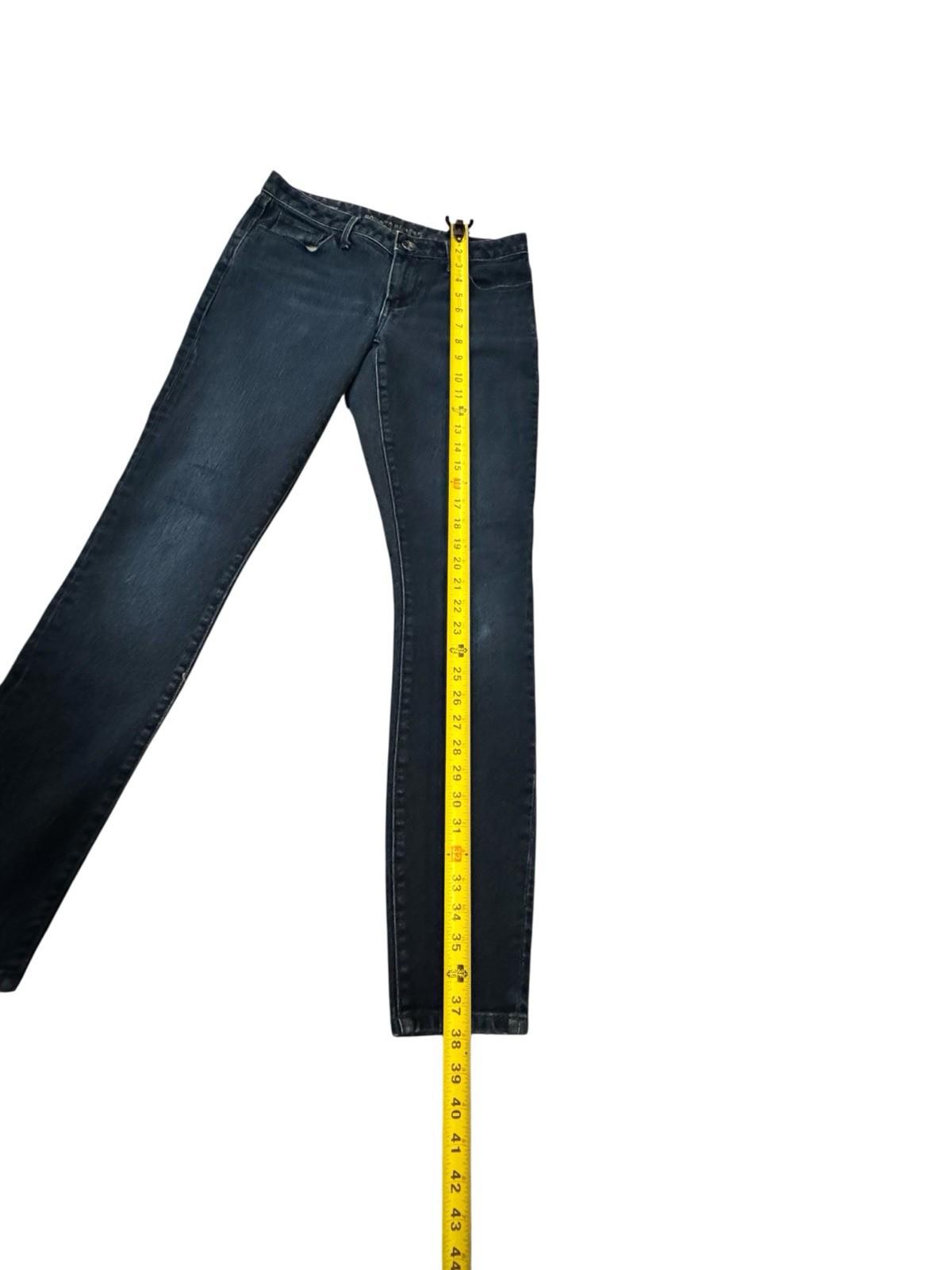 Banana Republic Skinny Jeans Women's Size 26 Blue Low Rise Dark Wash 5-Pocket