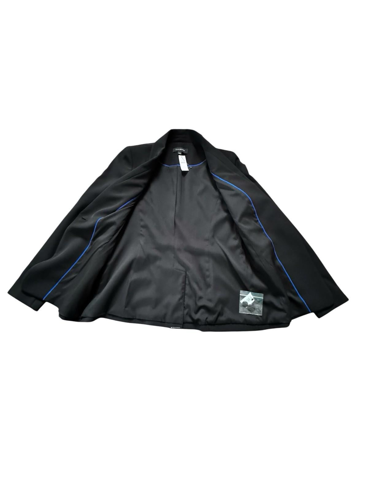 Talbots Women's Size 2 Black One Button Blazer Jacket BNWT