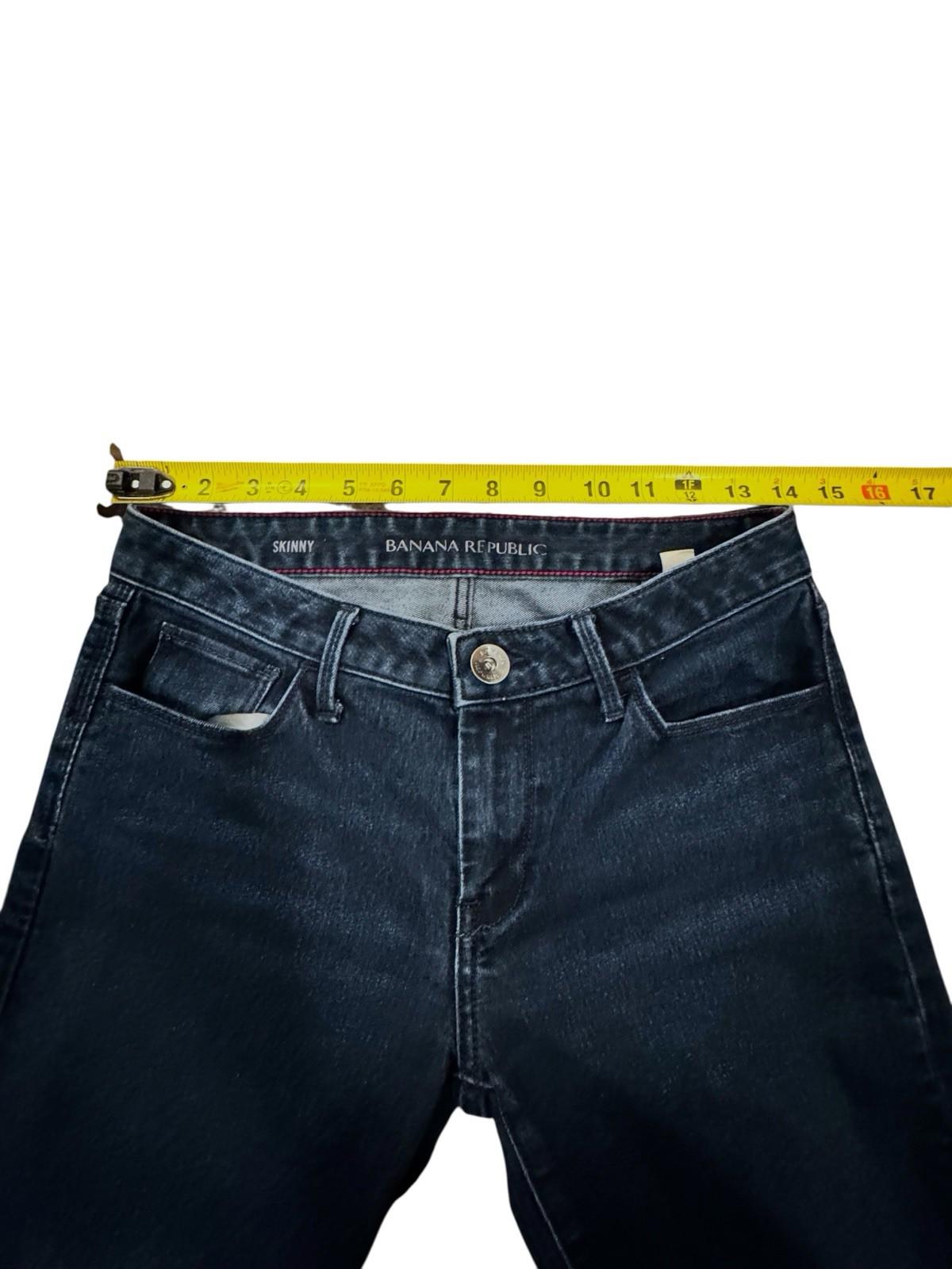 Banana Republic Skinny Jeans Women's Size 26 Blue Low Rise Dark Wash 5-Pocket
