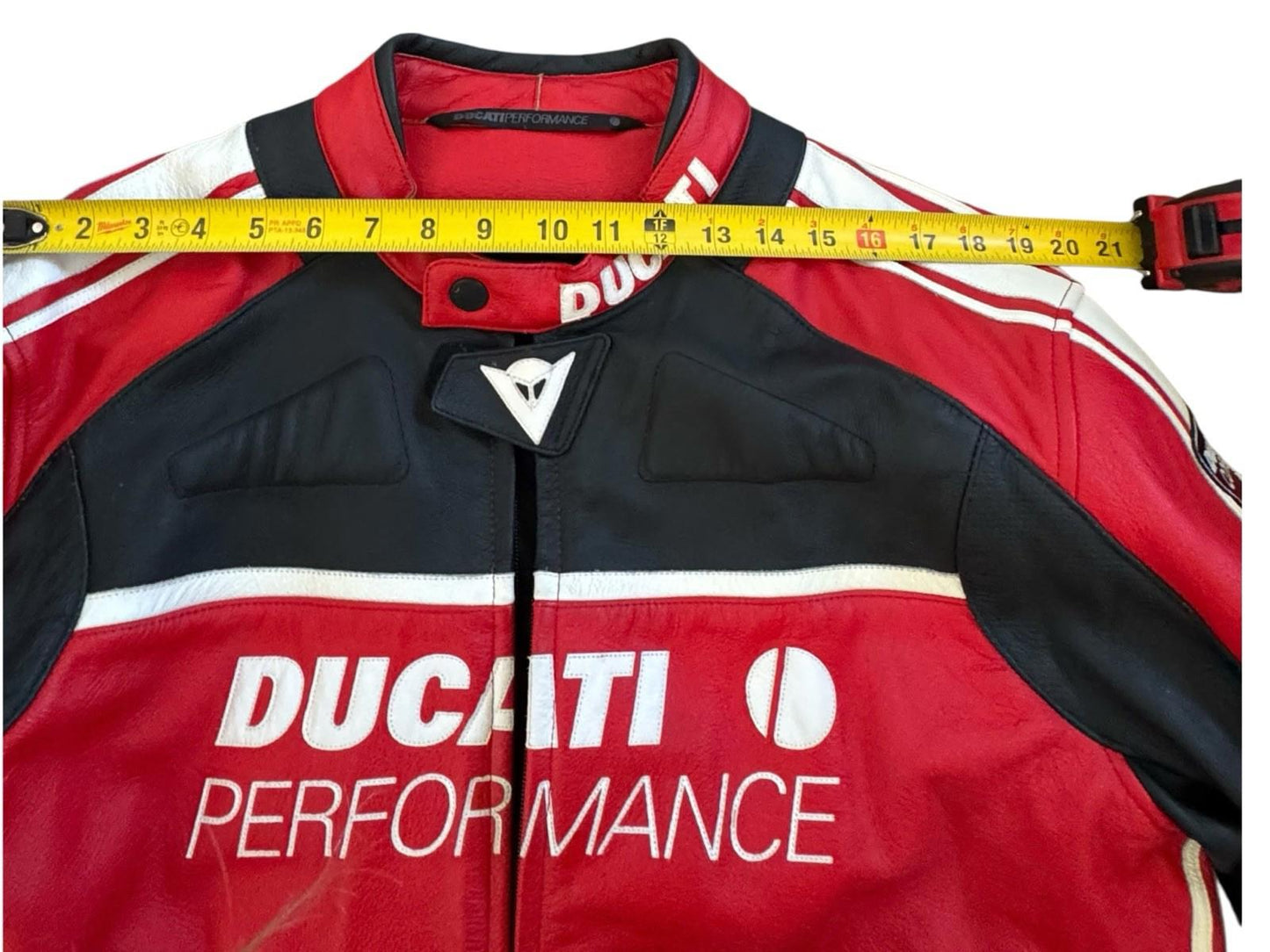 Ducati Performance Dainese Corse Leather Jacket Mens Y2K Motorcycle Biker 56