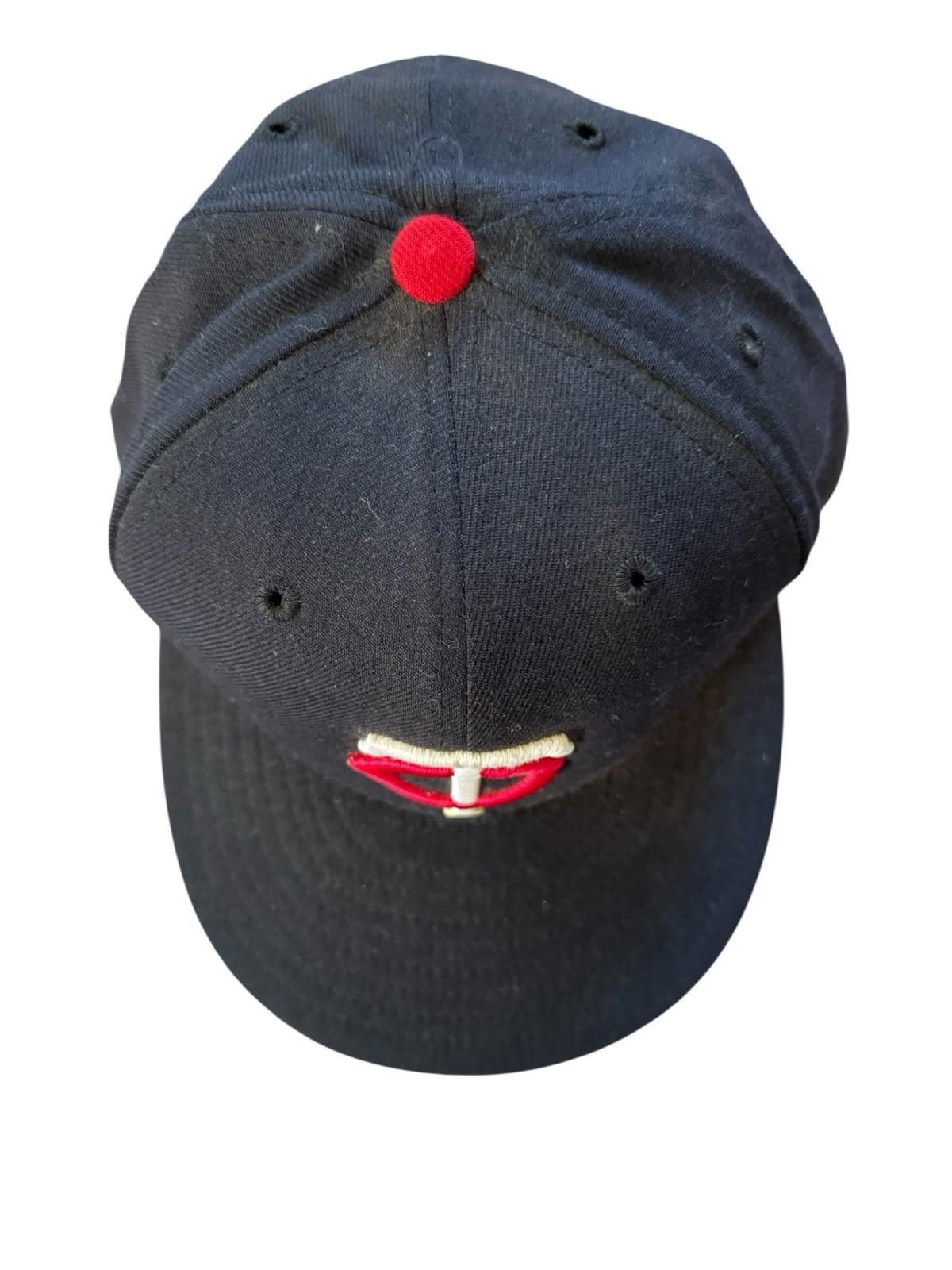 Vintage 1997 Minnesota Twins New Era 59 Fifty On Field Ball Cap Hat 7 5/8 USA