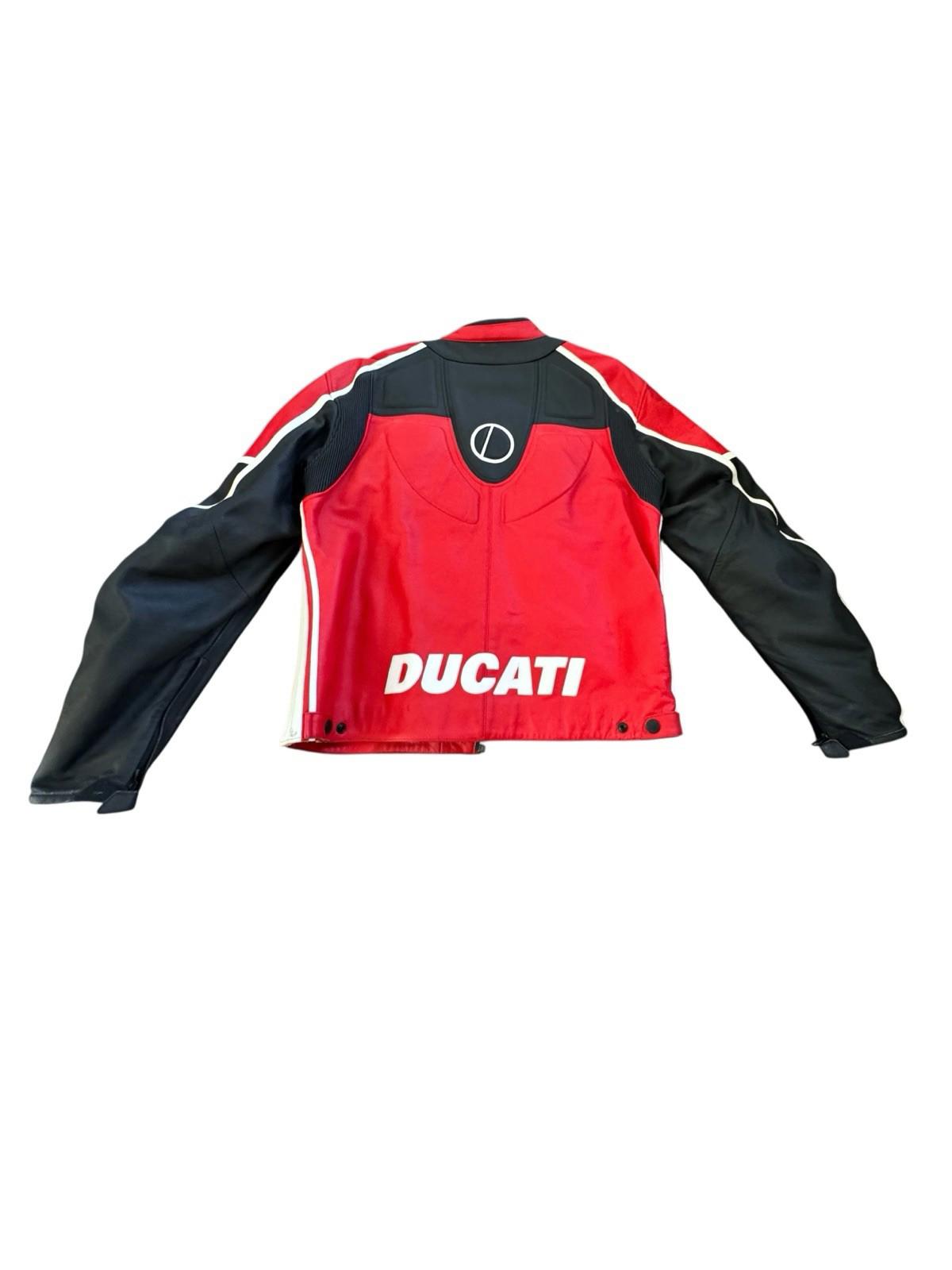 Ducati Performance Dainese Corse Leather Jacket Mens Y2K Motorcycle Biker 56