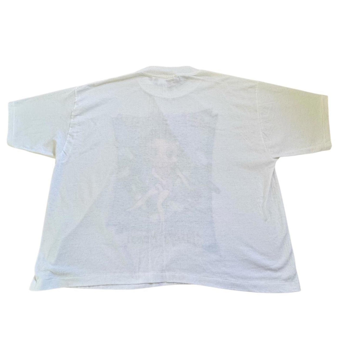 Vintage 1993 Betty Boop Bowling Licensed White Tshirt T Shirt Tee