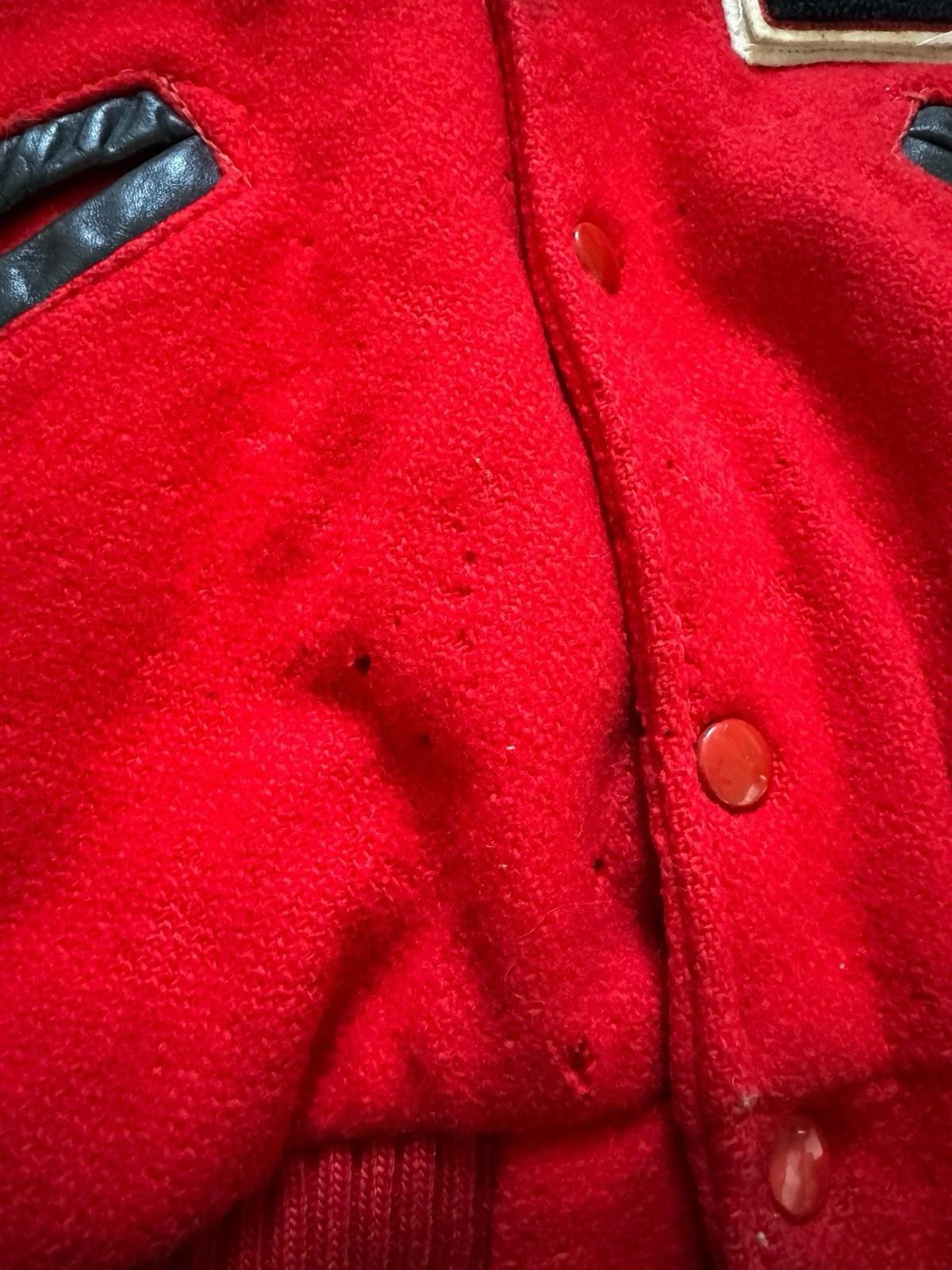 Vintage 1989 Cal Poly Wrestling Football Varsity Jacket Victor Delgadillo 44