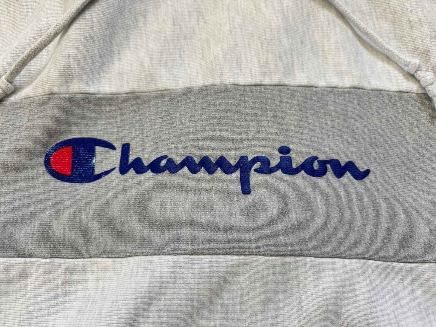 Vintage Champion Reverse Weave Cropped Hoodie Sweatshirt Size XL Sweats