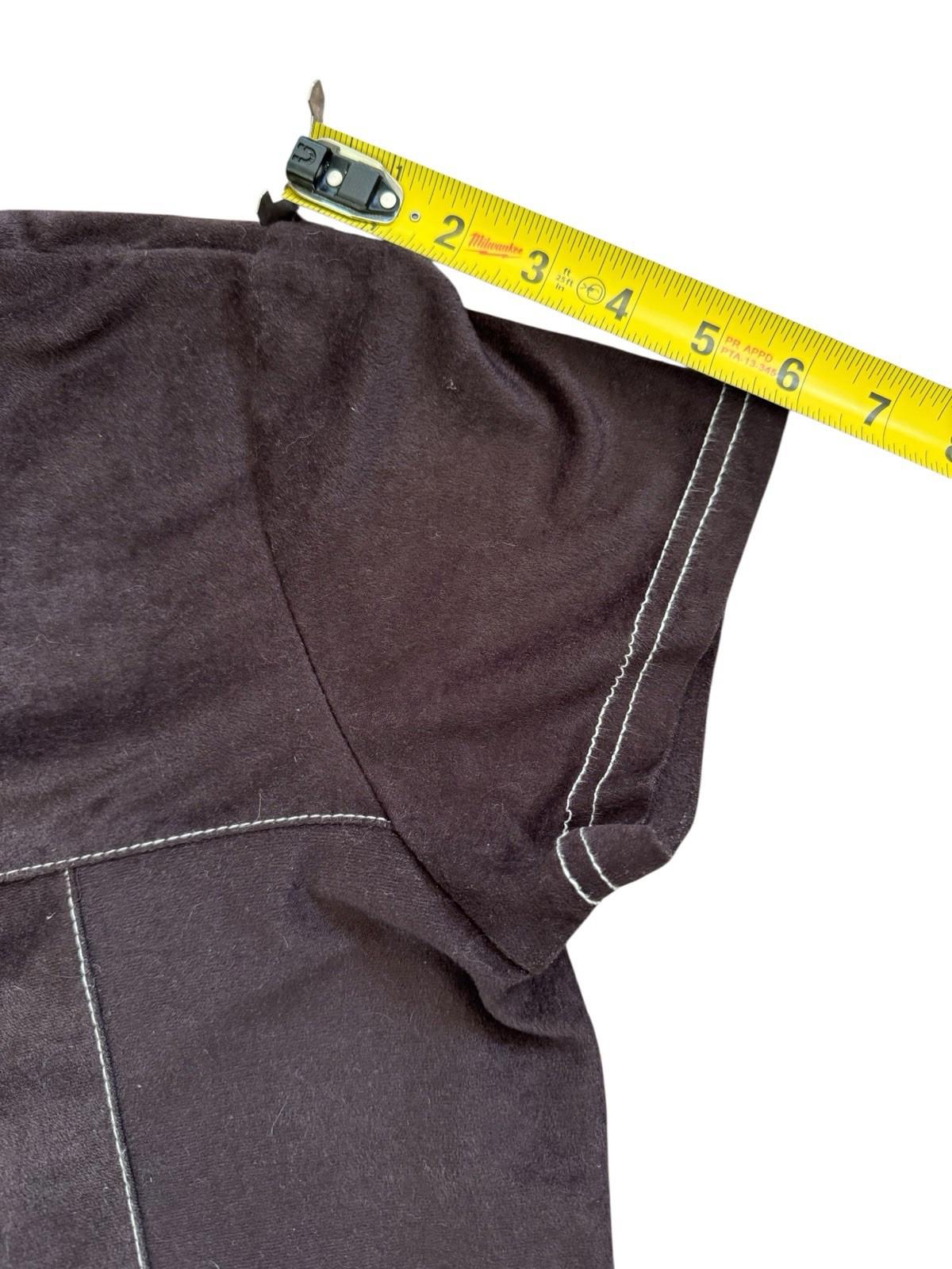 JORDACHE Vintage Women's Brown Western Cowgirl Button Up Shirt Top Blouse