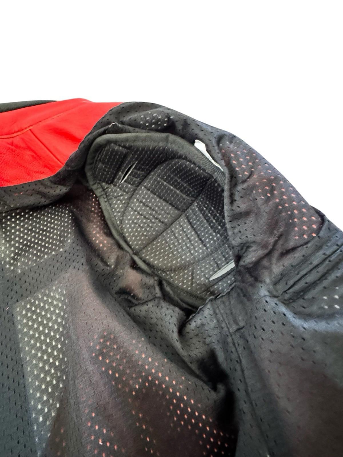 Ducati Performance Dainese Corse Leather Jacket Mens Y2K Motorcycle Biker 56