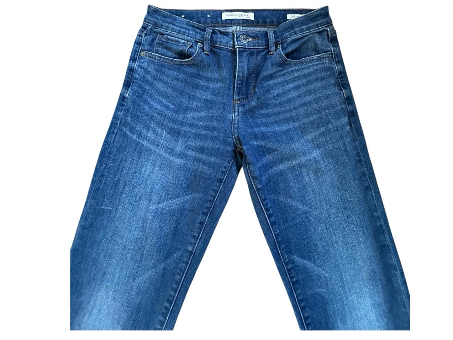 Banana Republic Jeans Womens Straight Leg Size 26 Excellent Condition
