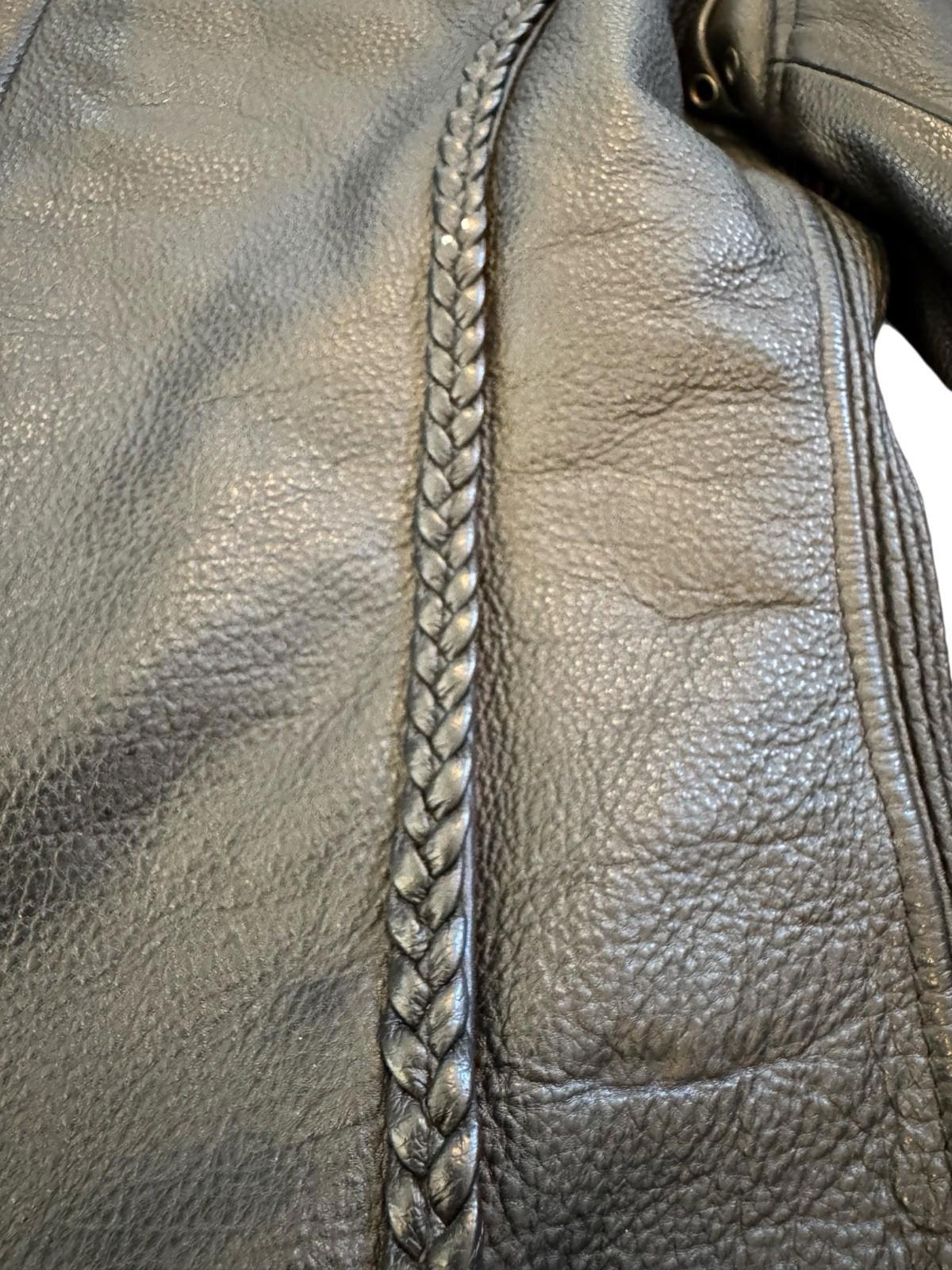 First Classics Black Leather Jacket Womens Motorcycle Biker Lined Thinsulate M