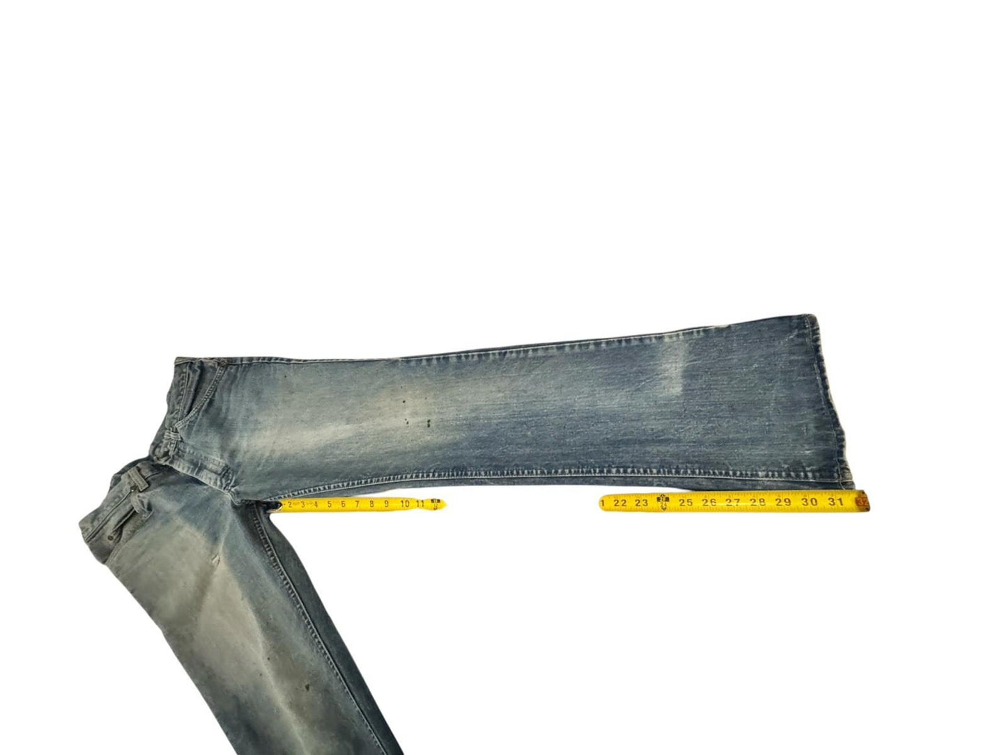 Vintage Lee Rider Jeans 30x30 202-0341 Denim Pants 1970s Talon Zipper 32 x 34