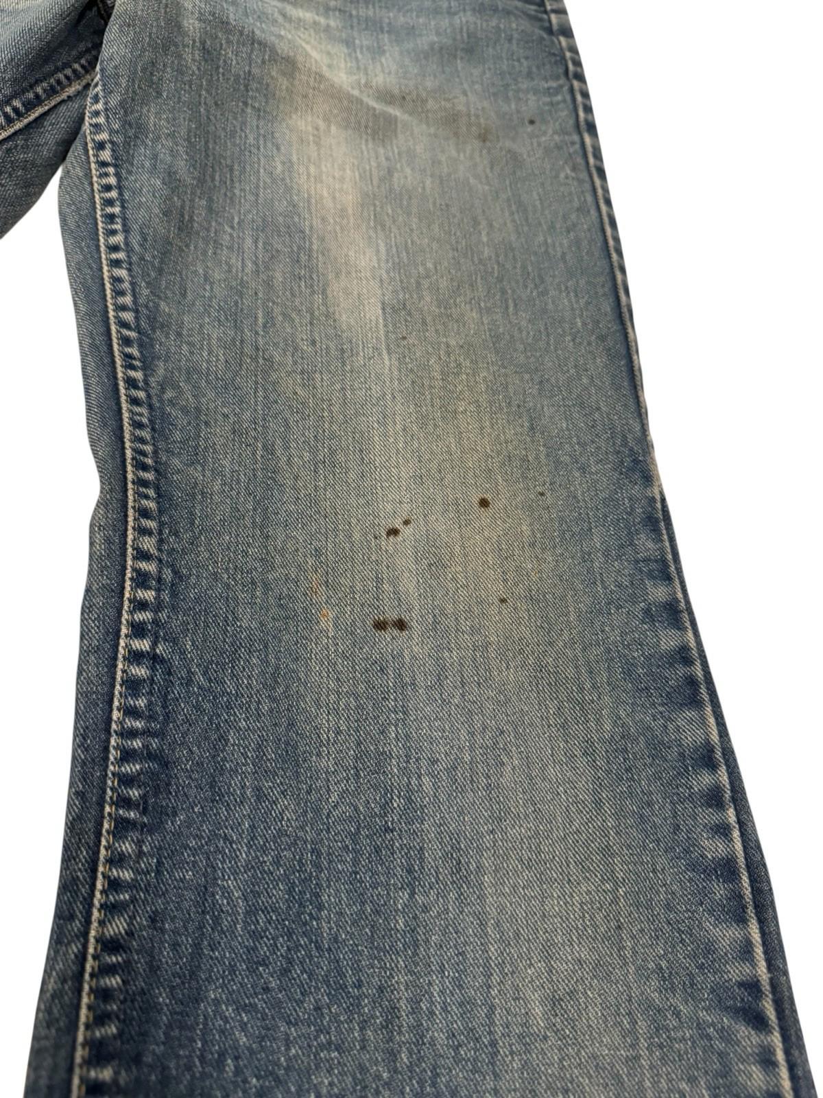 Vintage Lee Rider Jeans 30x30 202-0341 Denim Pants 1970s Talon Zipper 32 x 34