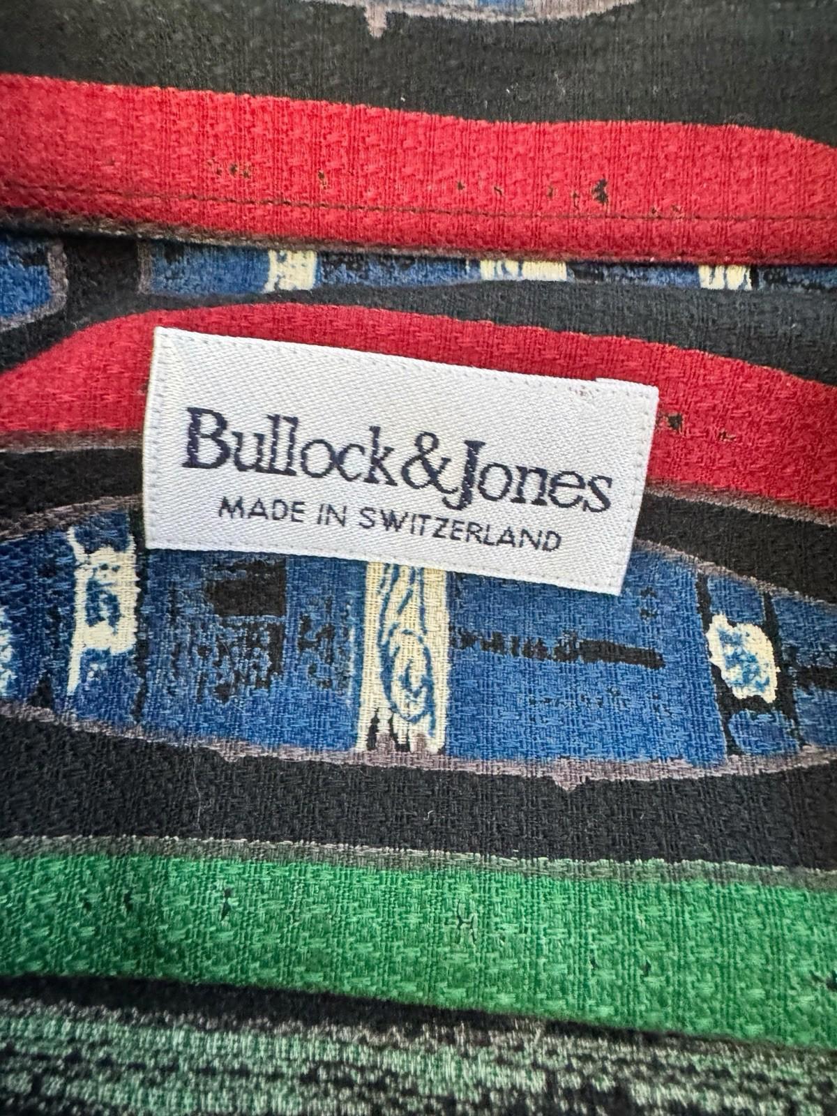 Bullock & Jones Men's Rowing Rowboat Boat Cotton Button Up Down Shirt Swiss XL