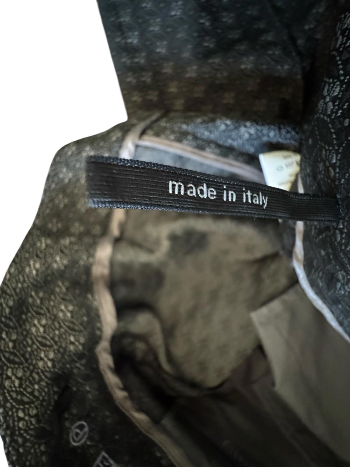 Thinple Italian True Designer Pleated Pants Italy Anna Womens Slacks Size 27