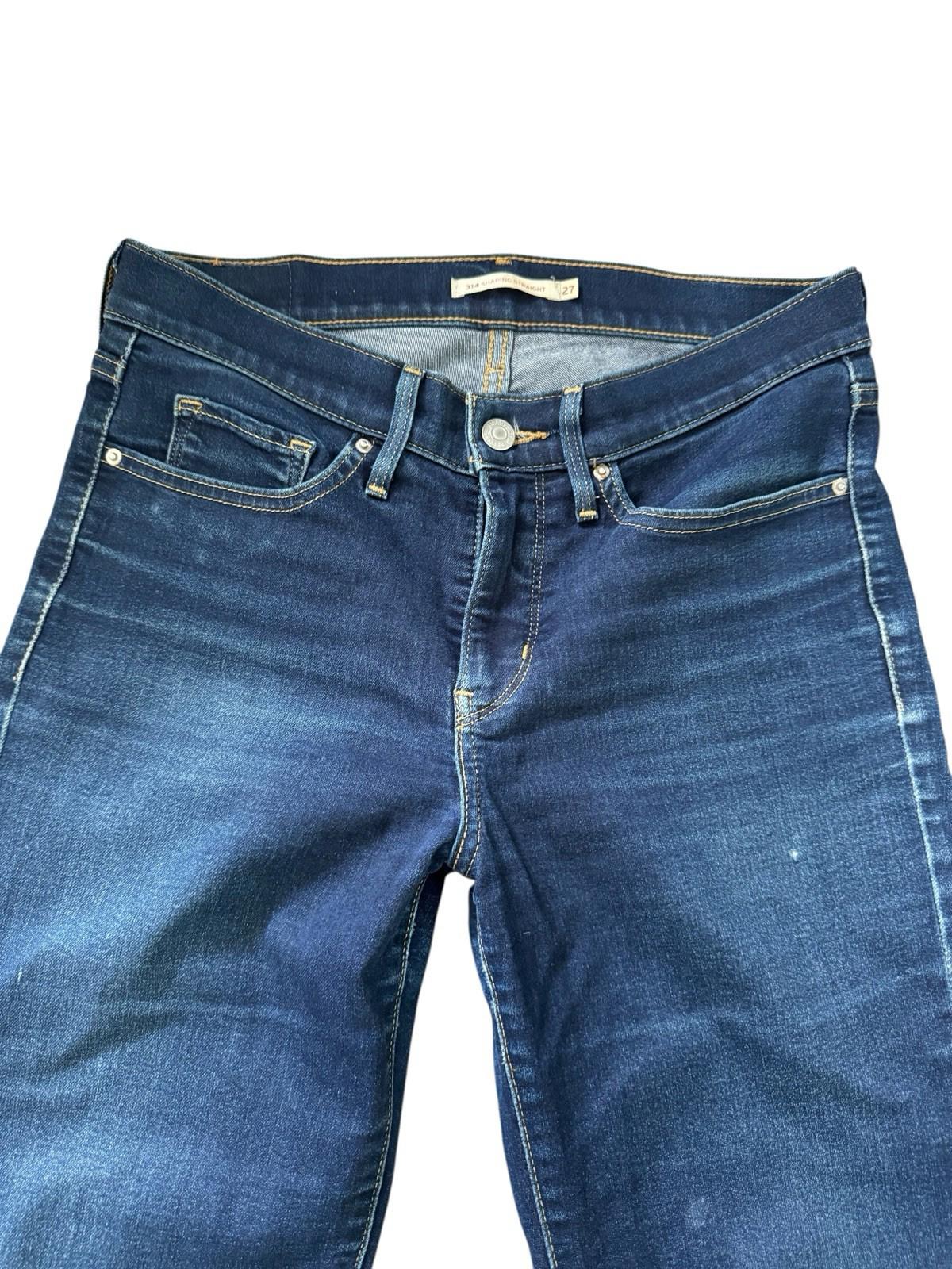 Levi's 314 Shaping Straight Women's Denim Jeans Size 27x32