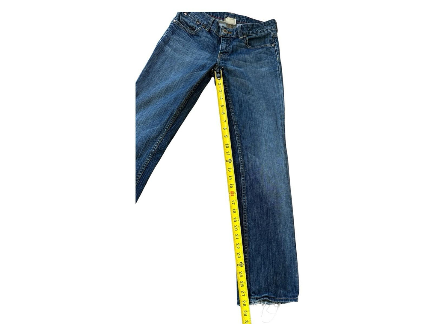 Banana Republic Jeans Womens Petite Stretch Size 2 Dark 16